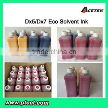 Acetek Brand best selling for witcolor printer dx5 eco solvent ink