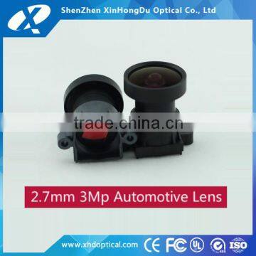 Manual type fixed focus F1.6 1/2.5" 3mp M12 machine vision 3.6mm cctv lens