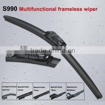 China factory blister package wiper blade latest universal wiper blade