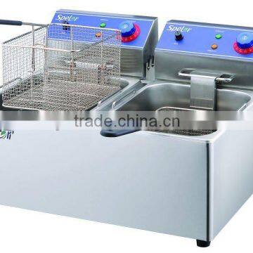 double-tanks electric Fryer with CE certificate