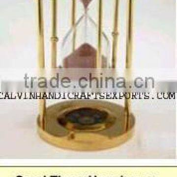 Sand timer/nautical sand timer/brass nautical sand timer