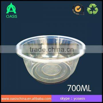 700ML food microwaveable pp plastic bowl