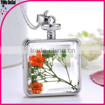 Popular square shaped elegant jewelry necklace