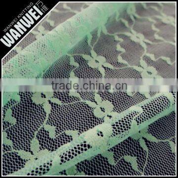 7 discount heavy fabric big lace design multi color white and green guipure long dress lace 3106