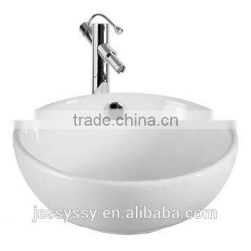 chaozhou sanitary ceramic round foot wash basin models price S06