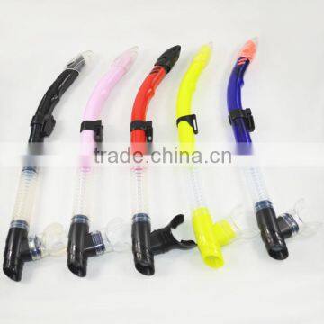 Diving equipment products from china silicone material scuba diving snorkel