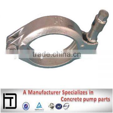 Forging Concrete Pump Parts ZX125 5.5" Bolt Clamp