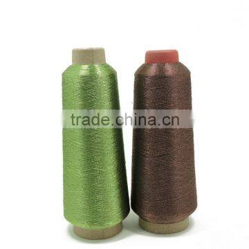 Jingxin MS type 1/100" polyester reflective embroidery thread metallic sewing thread