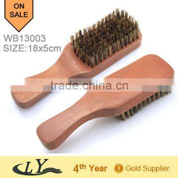 wooden hair brush