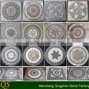 tile floor medallions,marble mosaic floor medallion