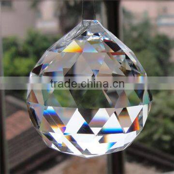 Natural beautiful OEM/ODM hanging crystal ball