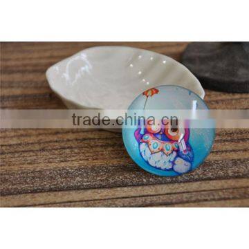 China Supplier hot sale glass crystal polyresin fridge magnet