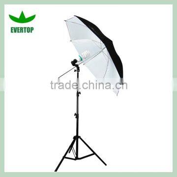 TS-ULK02 Photo Studio Silver Umbrella Flash Lighting Kit Photography Light Stand Set photo-4