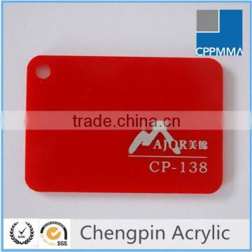 factory direct sales red acrylic sheet wholesale