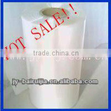 transparent soft dust proof 15/19/25 micron POF center folded shrink film