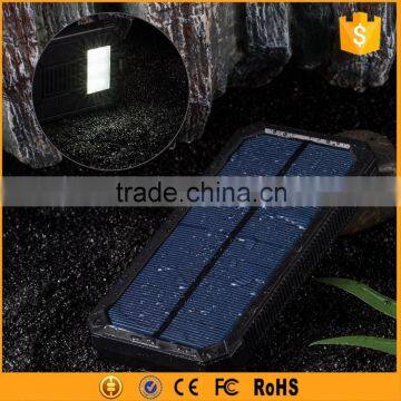 Best Selling Retail Items Solar Panel Backup External Battery 12000mAh photo-4