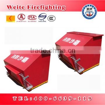 Fire sand box for fire fighting