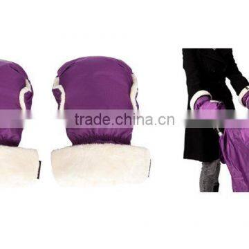 Fleece Winter Outdoor Baby Pram Hand Muffs photo-2
