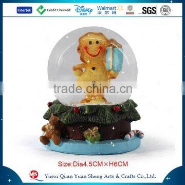 Resin Glass Children Snow Globe,Cheap Snow Globe