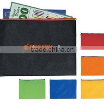 Non-Woven Document Sleeve with zipper