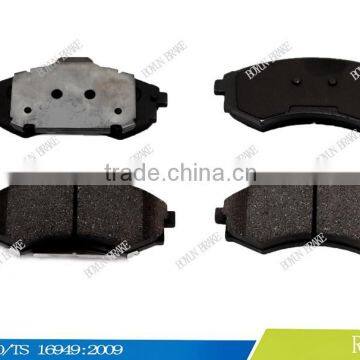 E Mark Brake Pad for Korean Car D887 5810129A50 WVA 21725