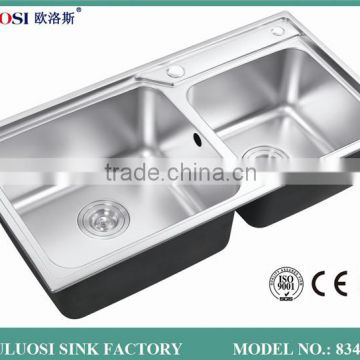 popular Asia foshan metal kitchen sink base cabinet 8344