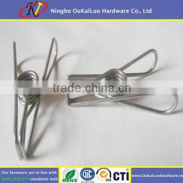 316 stainless steel u shaped spring clip