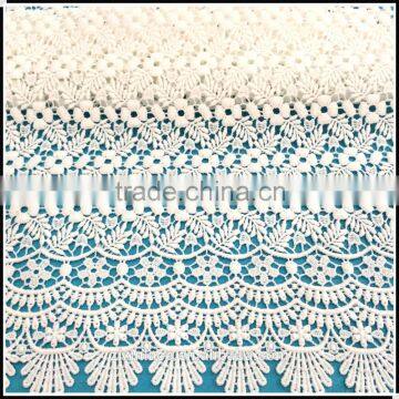 2015 Latest african guipure lace fabric