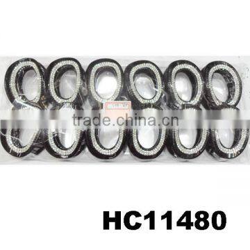 plastic round hair claw plastic hair clips stock wholesale china