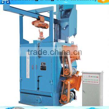 DTQ376 single hanger type shot blasting machine for rust removal/Hanger type Casting parts Shot Blasting