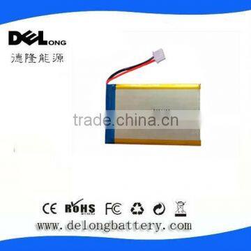 3.7v 3000mAh lithium rechargeable polymer battery cells deep cycle batteries