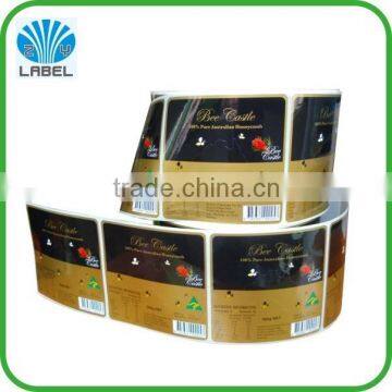 Custom Adhesive Sticker Printing, Manufacturing Glossy Self Adhesive Label. photo-4