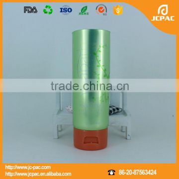 Round Aluminum Tube For Cosmetic Hand Cream Packaging/ tube with flip cap