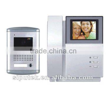 B/W & Color CCD camera video intercom apartment door phone system with night vision