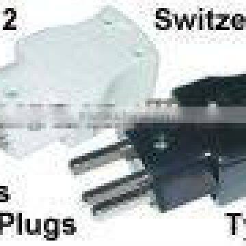 Swiss Assembly power cord plug/Swiss power cord