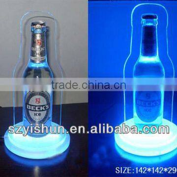 LED Acrylic beer display Stand for bar