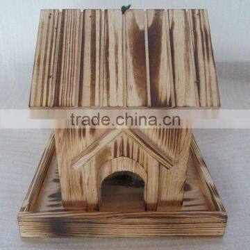 wooden bird house