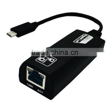 USB3.1/Type-C to Gigabit Ethernet Adapter USB3.1 to USB3.0 Gigabit Lan for Macbook