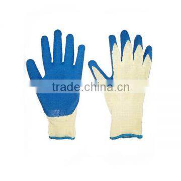 Cheap 10 Gauge Latex Coated Gloves with Recycled Knitting Shell for Construction