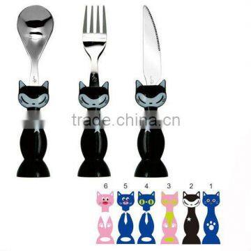 cartoon cat dinnerware stainless steel