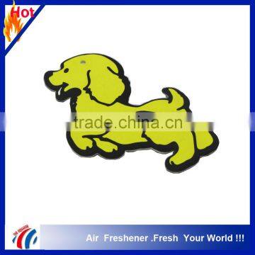 new design Cartoon hanging car paper air frshener for decoration