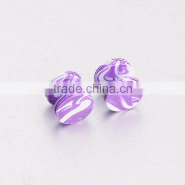 Men's Classic Tortilla Dumbbell Stainless Steel Earrings photo-5