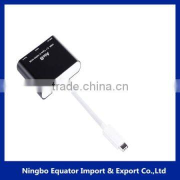 3 In 1 Multiport Type-C to HDMI +USB 3.0+usb c Adapter for Notebook photo-2