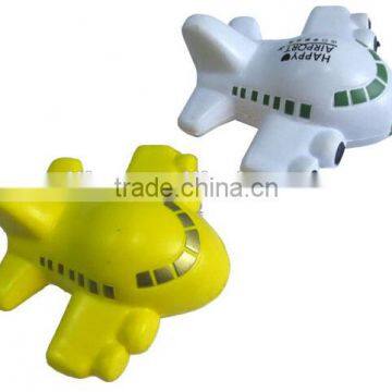 PU foam stress toy aircraft