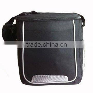 black polyester sling bag shoulder bag