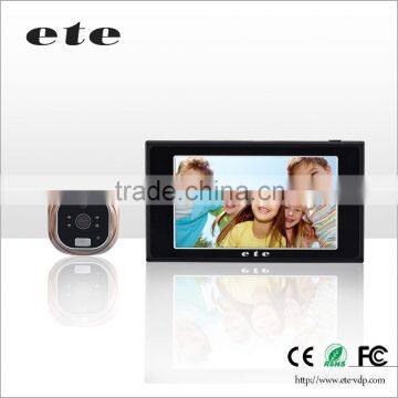 4.7" TFT LCD 1 Year warranty ETE Motion detection sensor peephole entry door camera door eye camera