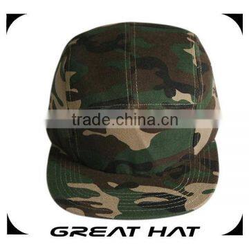 2015 Great high quality camo custom-made 5 panels cap army hat