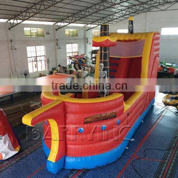 Guangzhou Barry Inflatable Pirate Ship Bouncy Castle , Pirate Ship Inflatable Combo photo-2