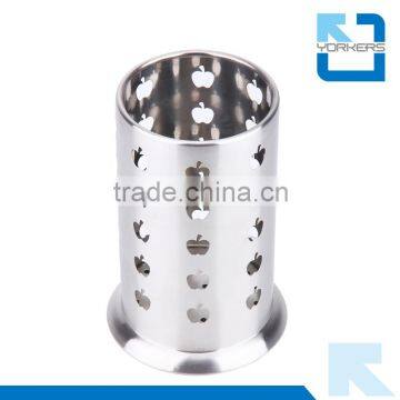 Stainless Steel Chopstick Fork & Kitchen Knife Round Holder/container photo-5