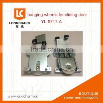 hanging metal caster wheels roller wardrobe door hardware wardrobe roller wheel